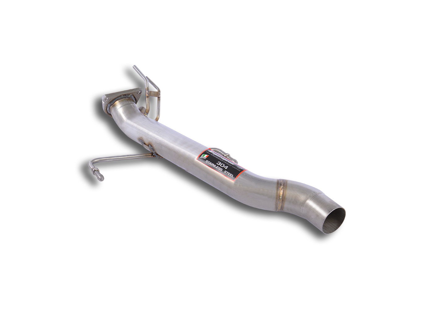Best Exhaust Supersprint Audi Q7 3.0 TDi DPF delete pipe 887732
