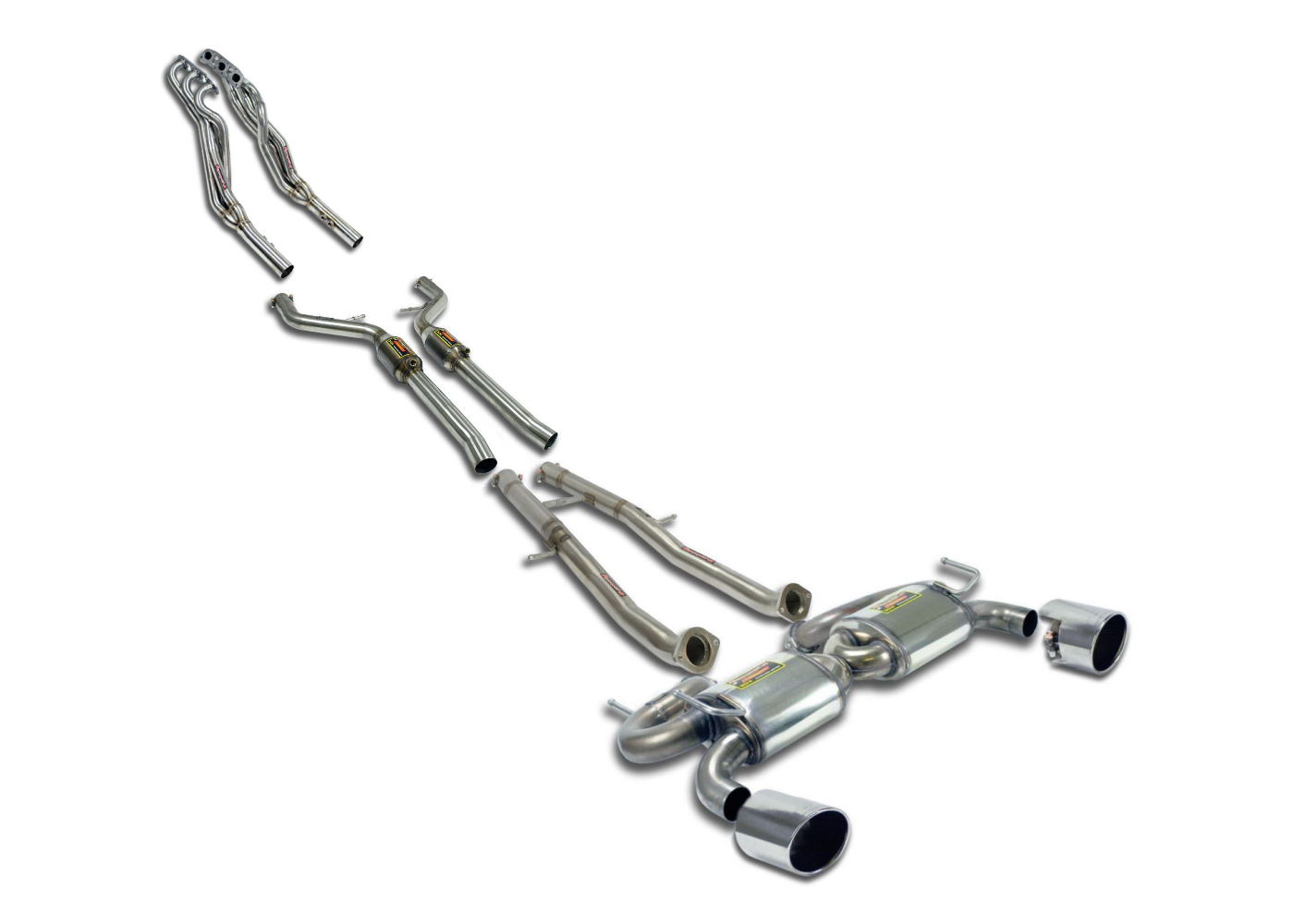 Best Exhaust Supersprint Nissan 370Z Full exhaust with cats