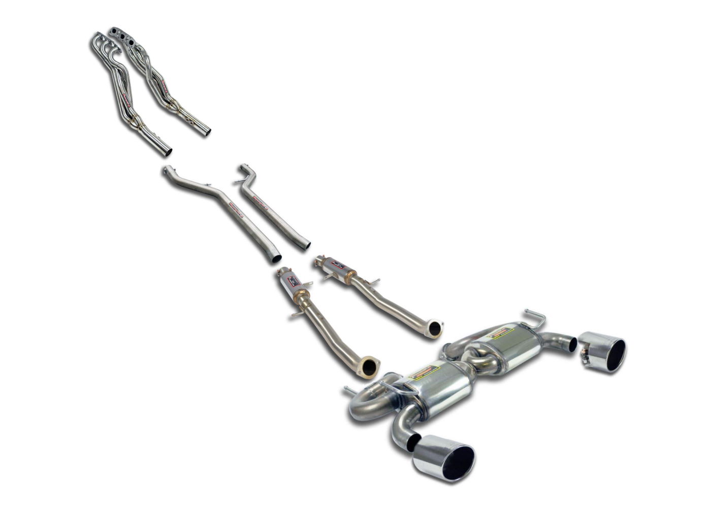 Best Exhaust Supersprint Nissan 370Z Full exhaust without cats