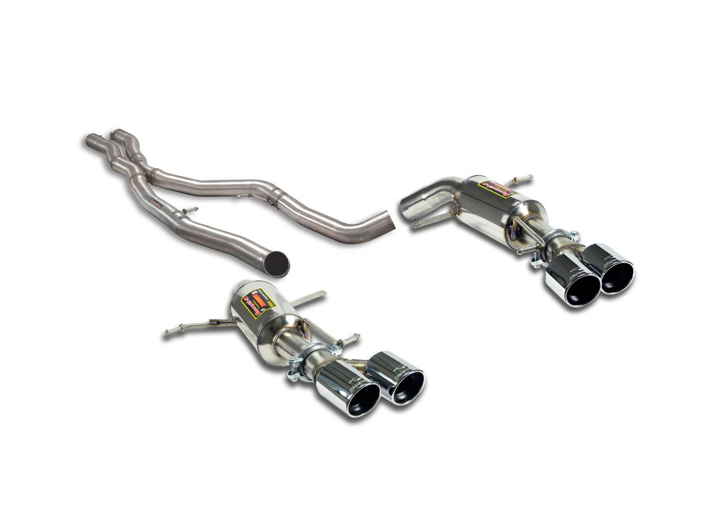 Best Exhaust - Supersprint BMW E92 Coupe 335i 335is Bi-turbo N54 06-13