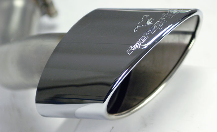 Best Exhaust - Supersprint BMW E71 X6 xDrive 35i Bi-Turbo rear exhaust with oval tips 980504_981515