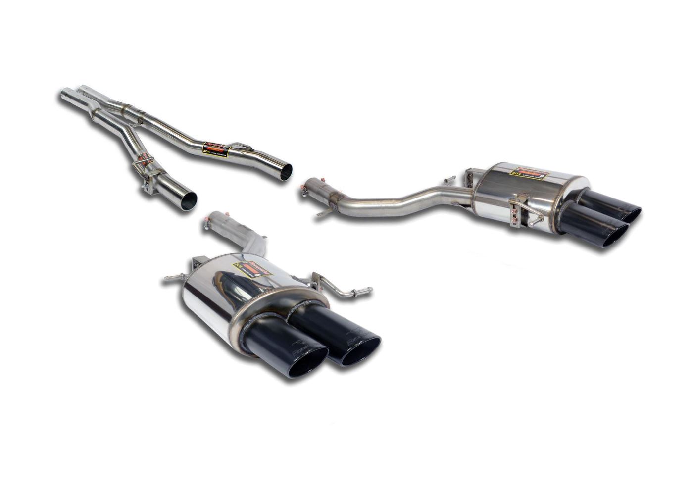 Best Exhaust - Supersprint BMW F06 Gran Coupe 640i Catback 100x75mm ...