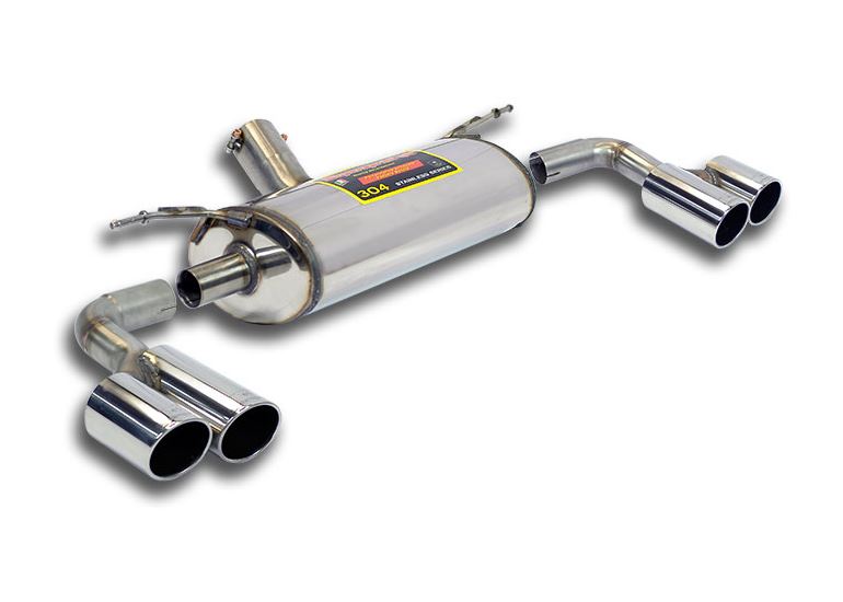 Best Exhaust - Supersprint BMW F22 228i 2.0T catback quad tips loud