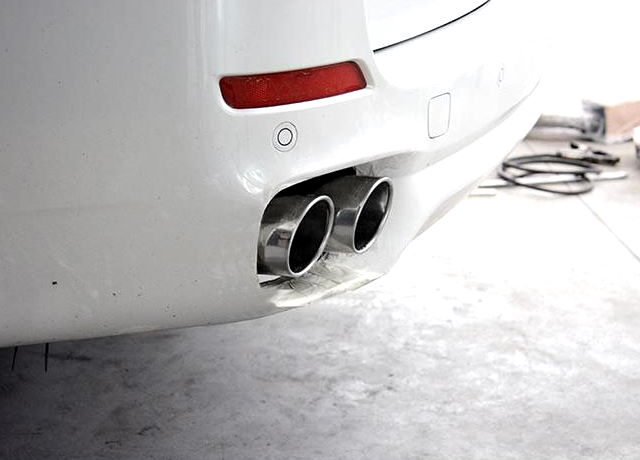 Выхлоп bmw f15