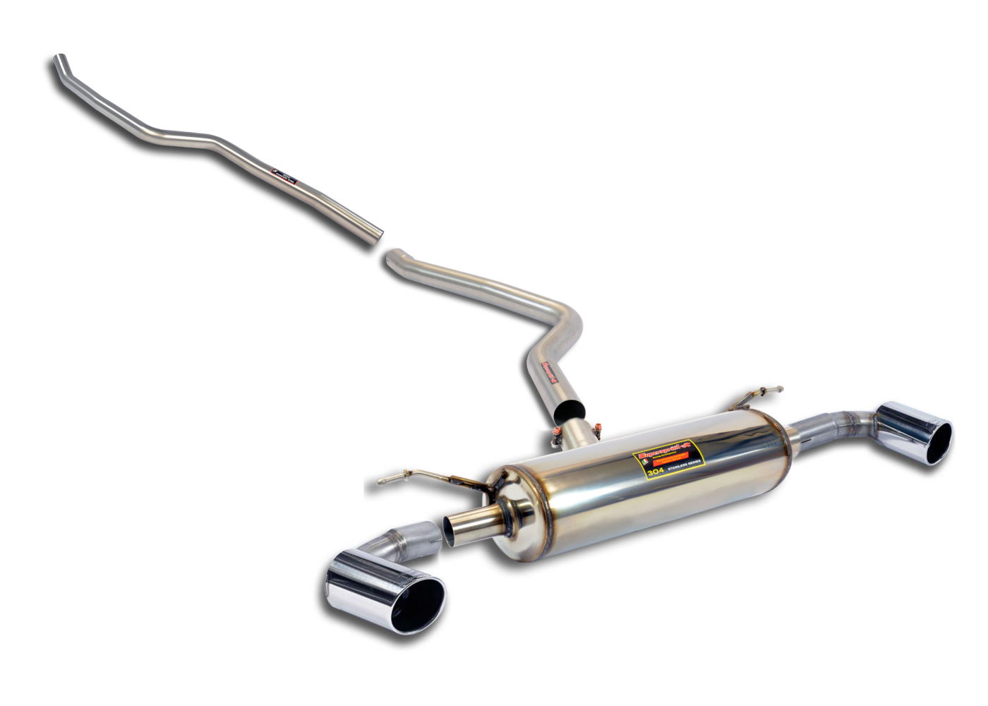 Best Exhaust Supersprint BMW F20 F21 114i 116i 118i 120i