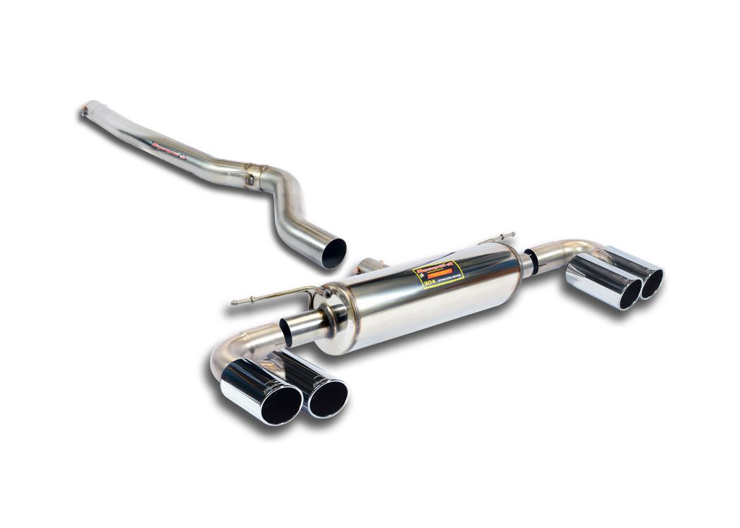 Best Exhaust Supersprint BMW F3x 335i 435i Catback quad tips Loud