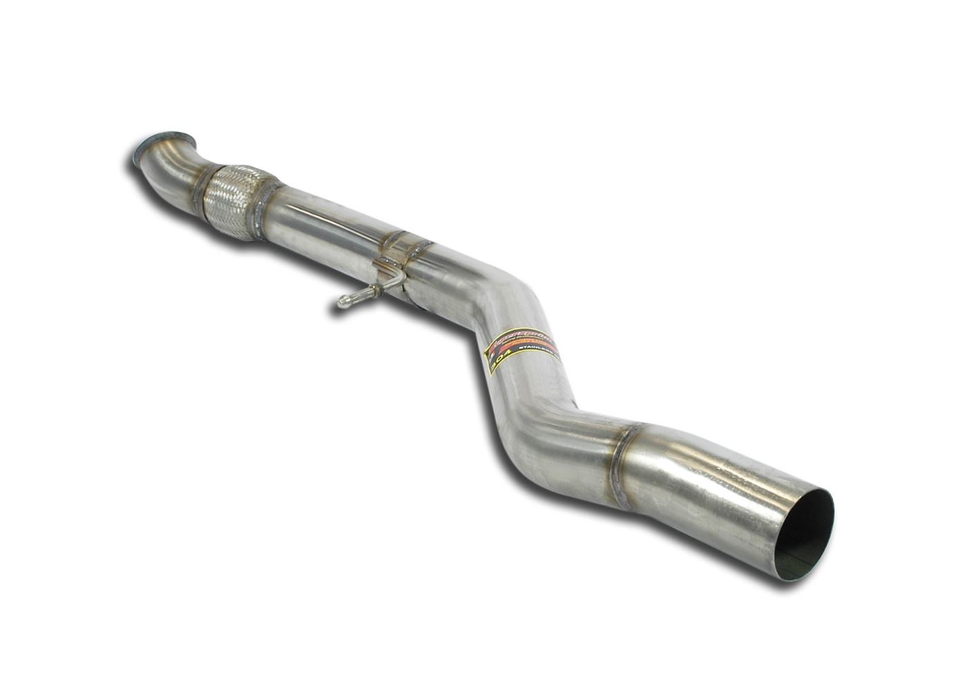 Best Exhaust Reviews for Supersprint BMW F22 F23 M235i front pipe 988612