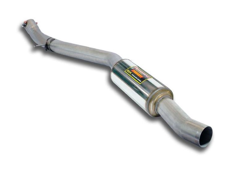 Best Exhaust - Supersprint BMW F15 F16 X5 X6 50i V8 Bi-turbo resonated front centre kit 989242 ...