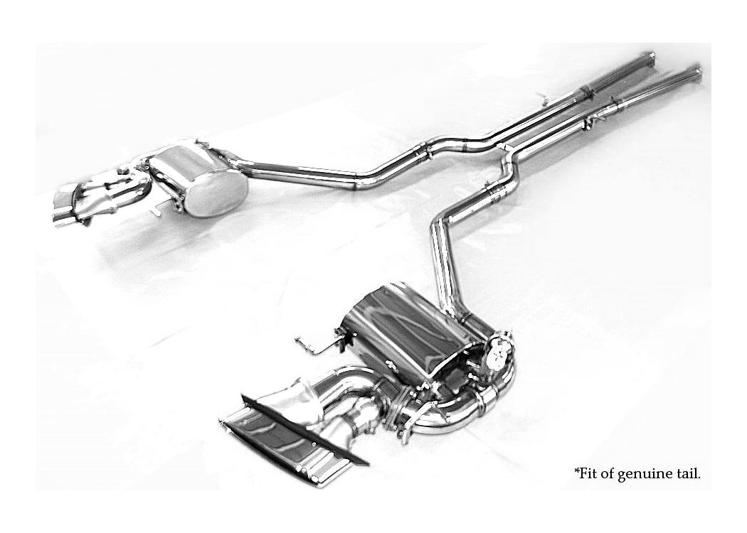 Bentley Bentayga (W12) - Valved Exhaust, Cat + MidSilencer Spare Pipes (CES3) main image 1