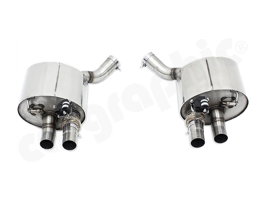 Best Exhaust Cargraphic Porsche 971 Panamera rear exhaust with valves