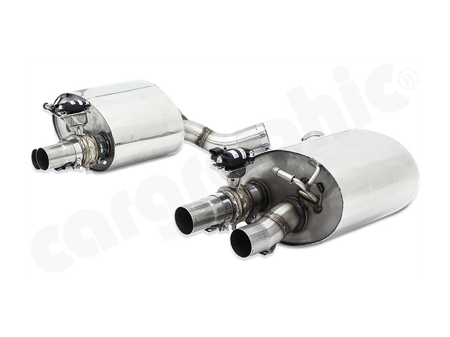 Best Exhaust Cargraphic Porsche 971 Panamera rear exhaust with valves