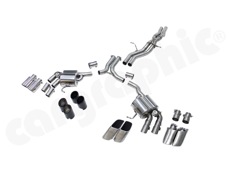 Best Exhaust Cargraphic Porsche Macan S / GTS catback exhaust with