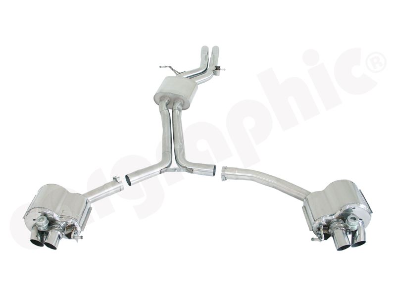 Best Exhaust Cargraphic Audi RS5 Type B8 Exhaust System with valves