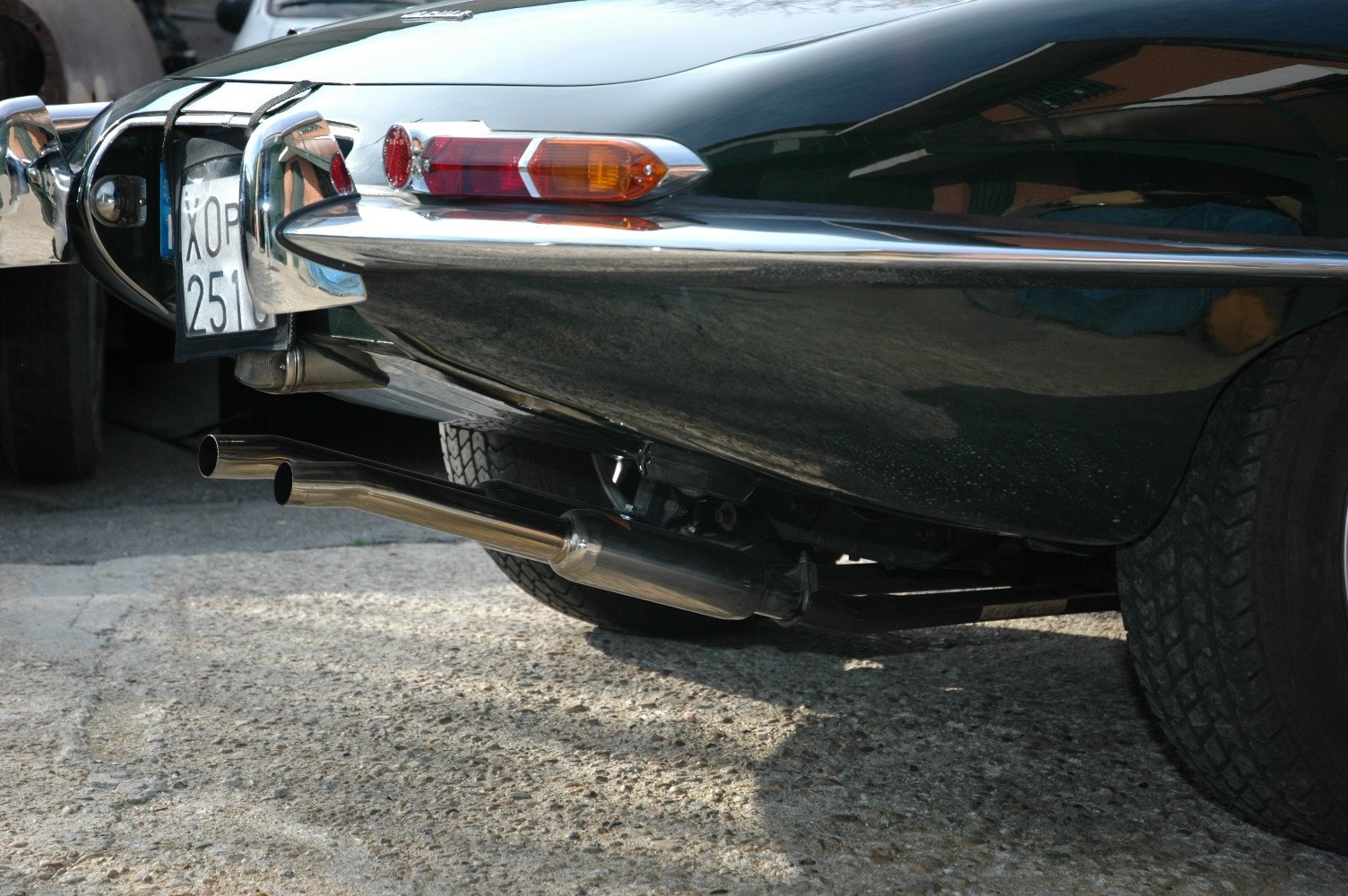 Jaguar e new arrivals type exhaust
