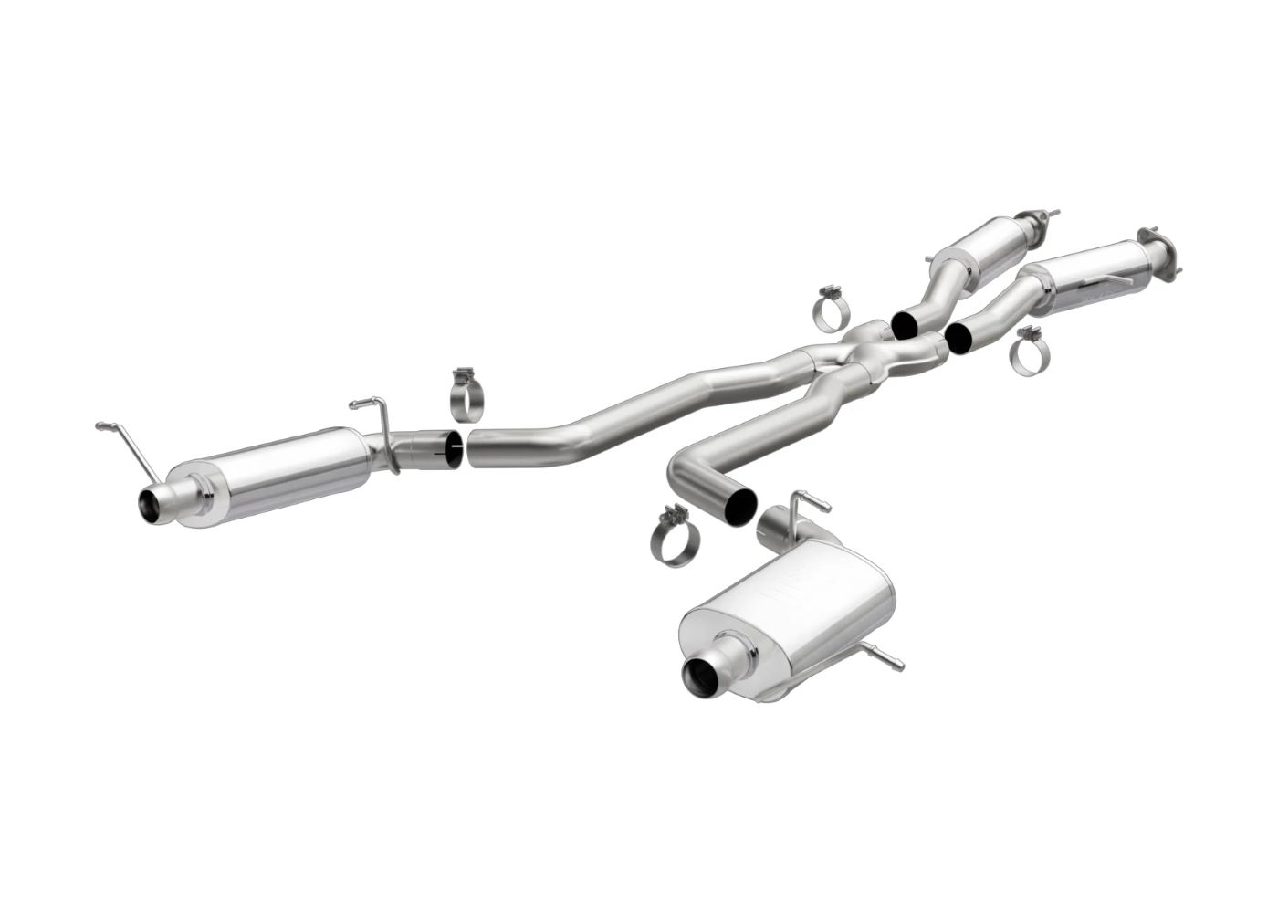 Best Exhaust Magnaflow Jeep Grand Cherokee WK2 6.4L Street Series Cat