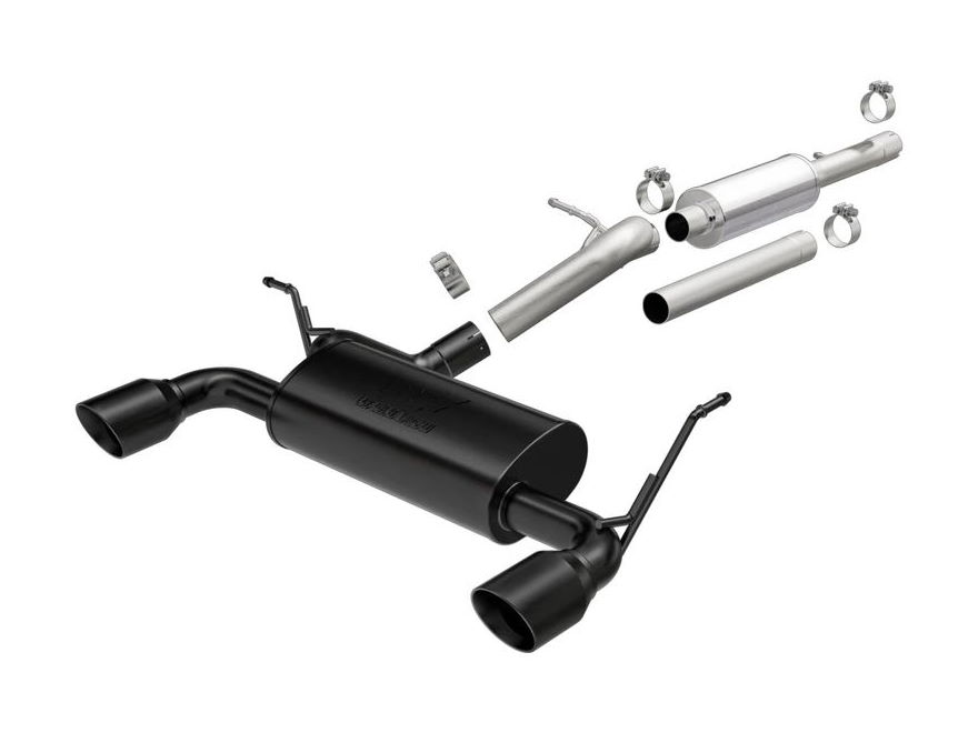 Best Exhaust Magnaflow Jeep Wrangler JK 2D/4D Street Series CatBack