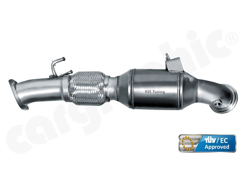 Best Exhaust Cargraphic Ford Focus RS mk3 Downpipe with Sport