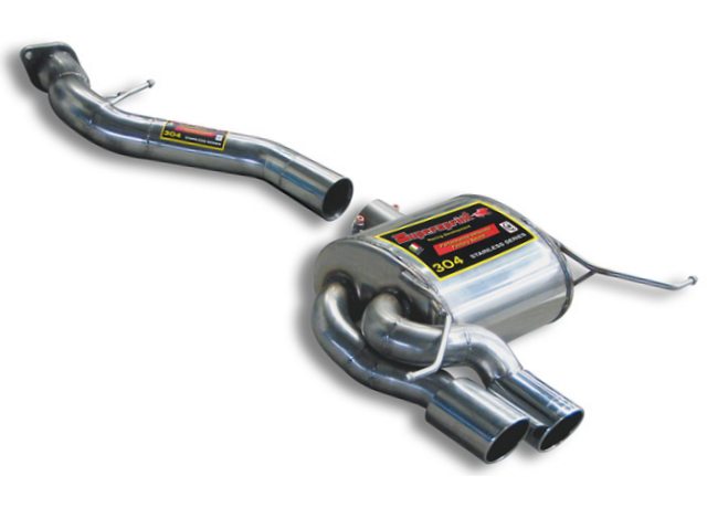 Best Exhaust - Supersprint BMW E82 135i Coupe Bi - Turbo Rear Exhaust