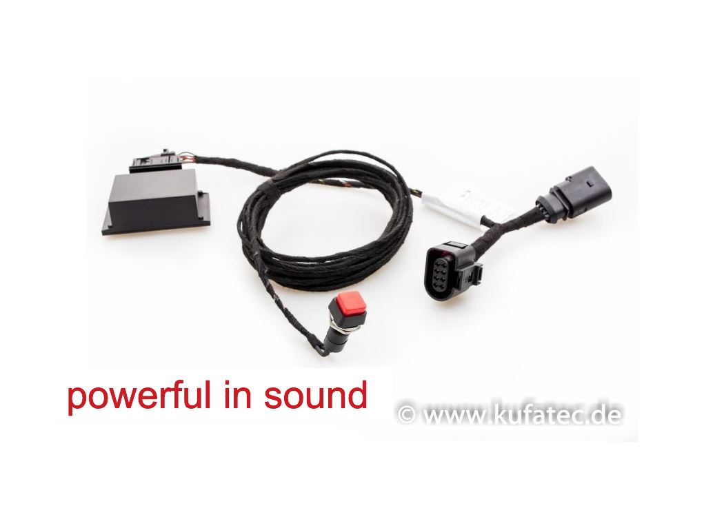 Best Exhaust Kufatec Soundbooster Pro Active Sound Audi A4 8K, A5 8T
