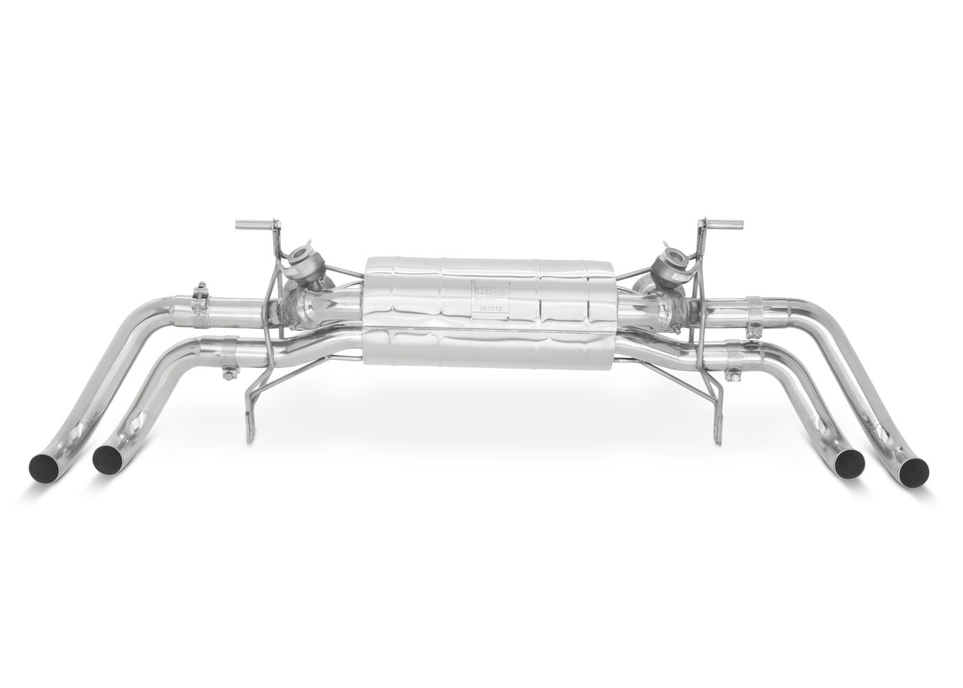 Best Exhaust Tubi Style Audi R8 V8 4.2 200712 Exhaust with Valve