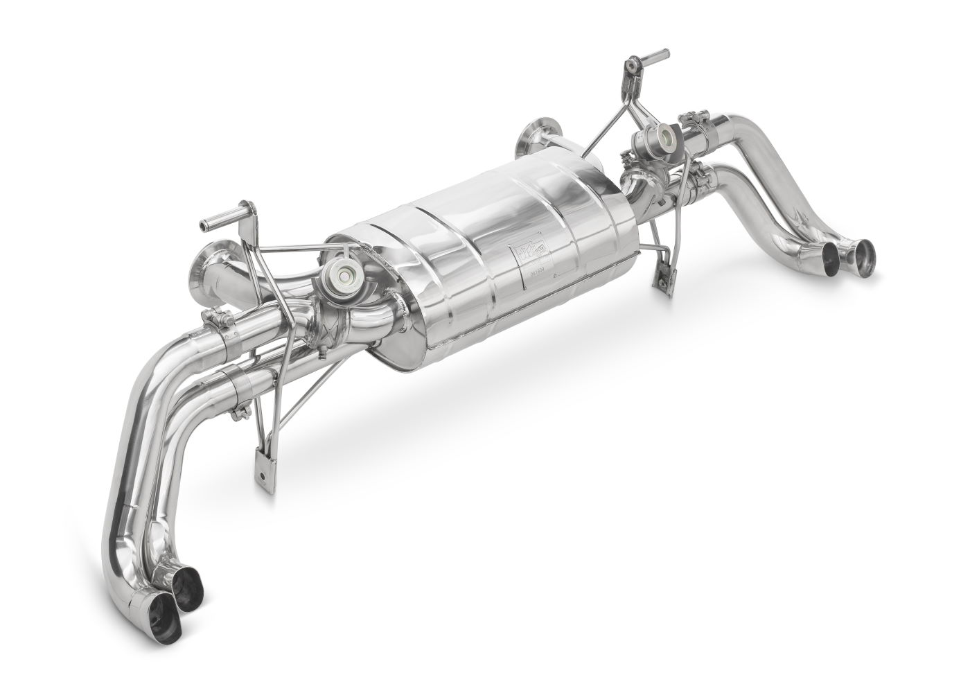 Best Exhaust Tubi Style Audi R8 V8 4.2 2013on Exhaust with Valve