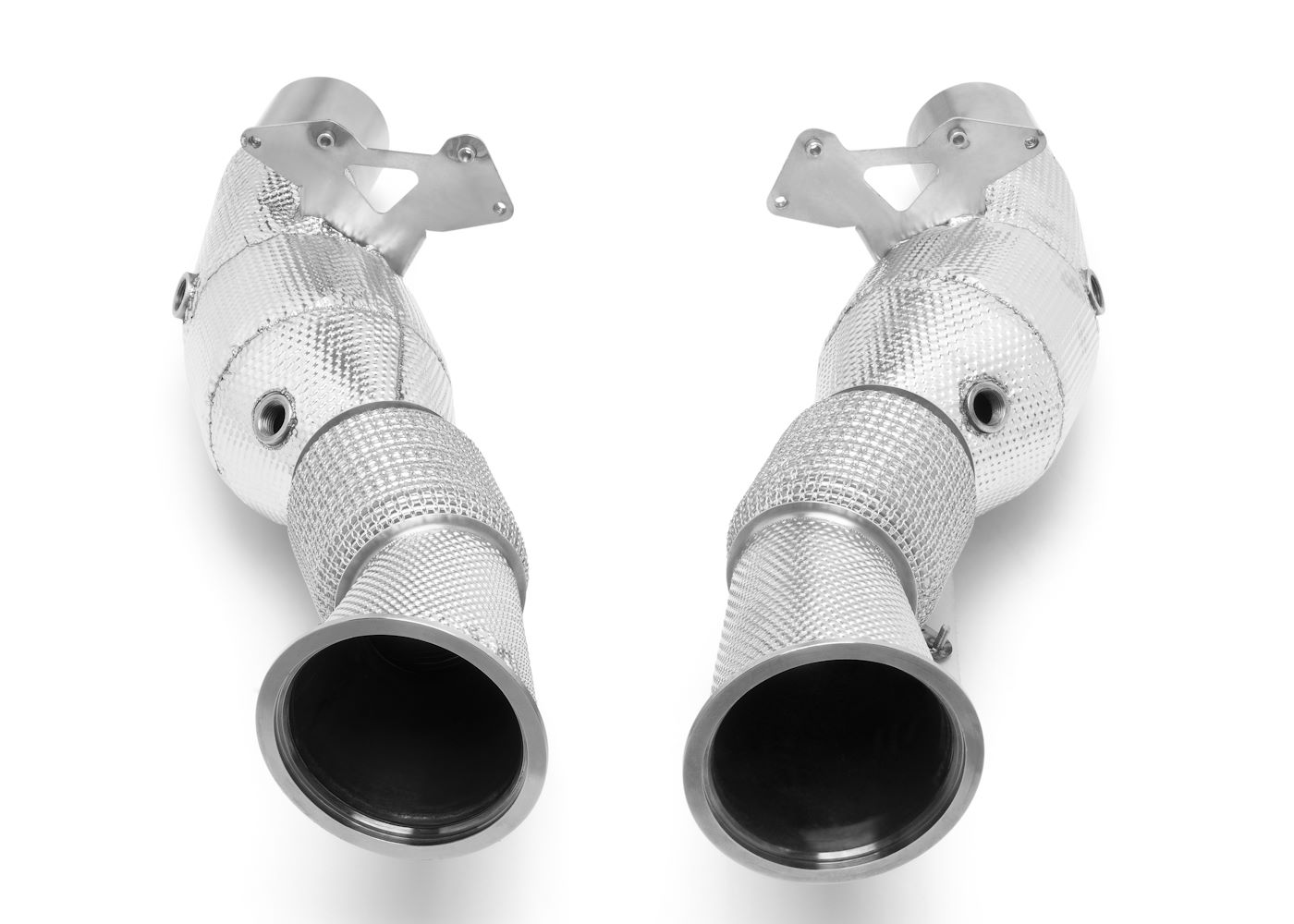 Best Exhaust Tubi Style Ferrari 296 GTS GTB LM Catalytic Converters