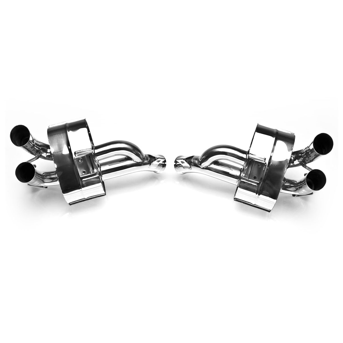 Best Exhaust Tubi Style Ferrari California Stainless Steel loud