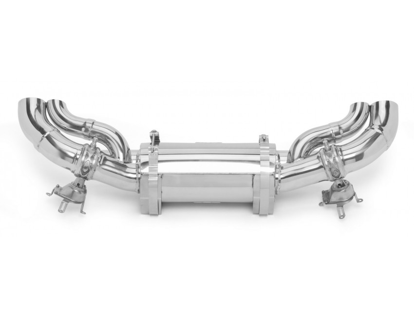 Best Exhaust Tubi Style Porsche 992 Carrera and Turbo central muffler TSPO992C19.030.A