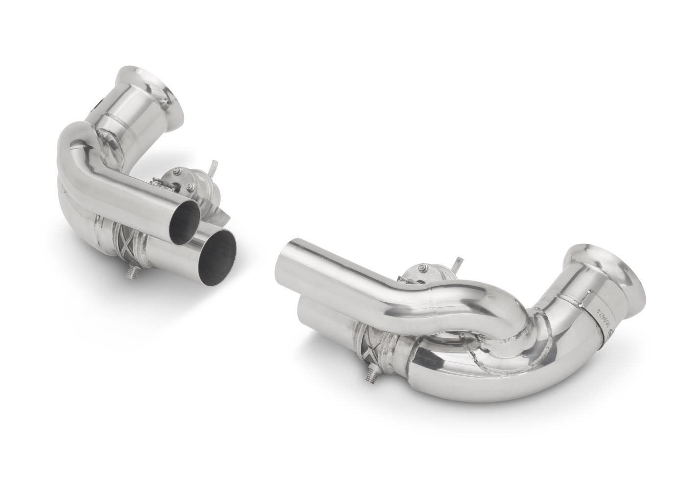 Best Exhaust Tubi Style Porsche 991 997 GT3 Lateral Exhausts bypass