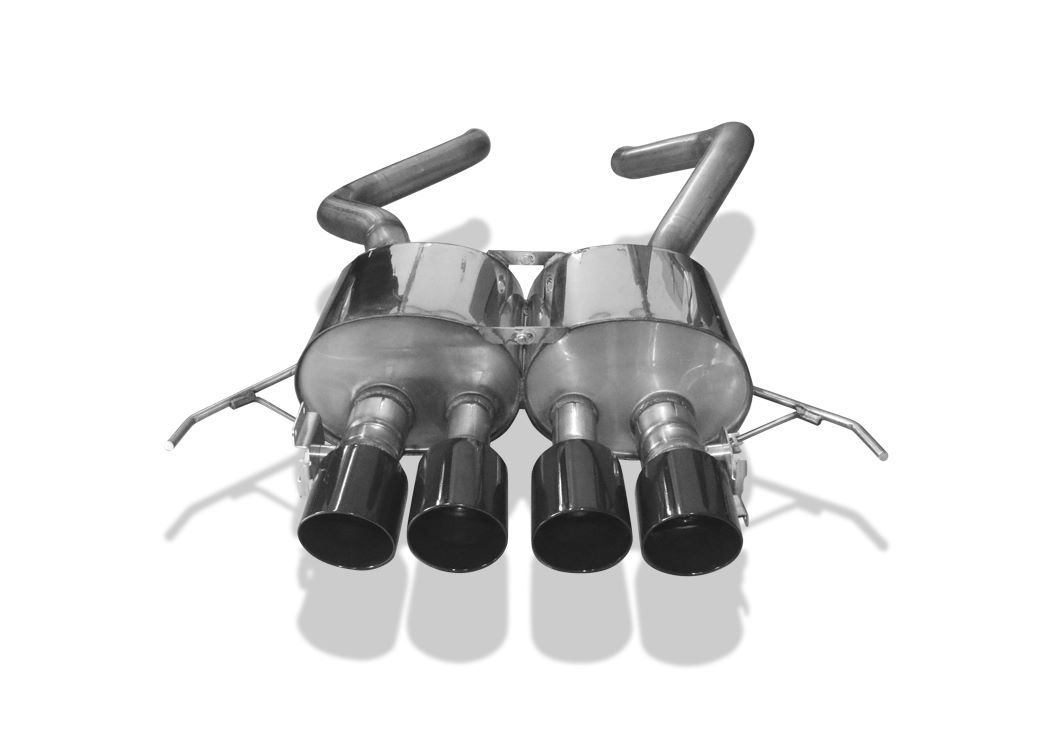 Best Exhaust Fox Corvette C7/ Z06 rear silencer centre outlet 4x100
