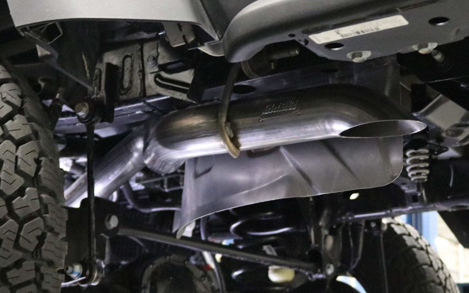 Best Exhaust Corsa Jeep Gladiator JT 3.6L V6 3" Sport CatBack with turn down tip cor21061