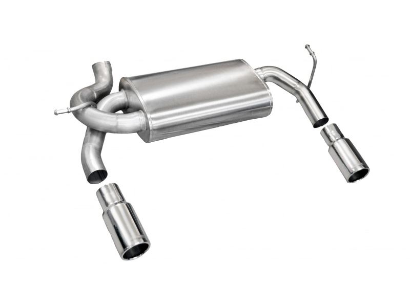 Best Exhaust - Corsa Jeep Wrangler JK   V6 Dual exit axle back exhaust  system cor24412