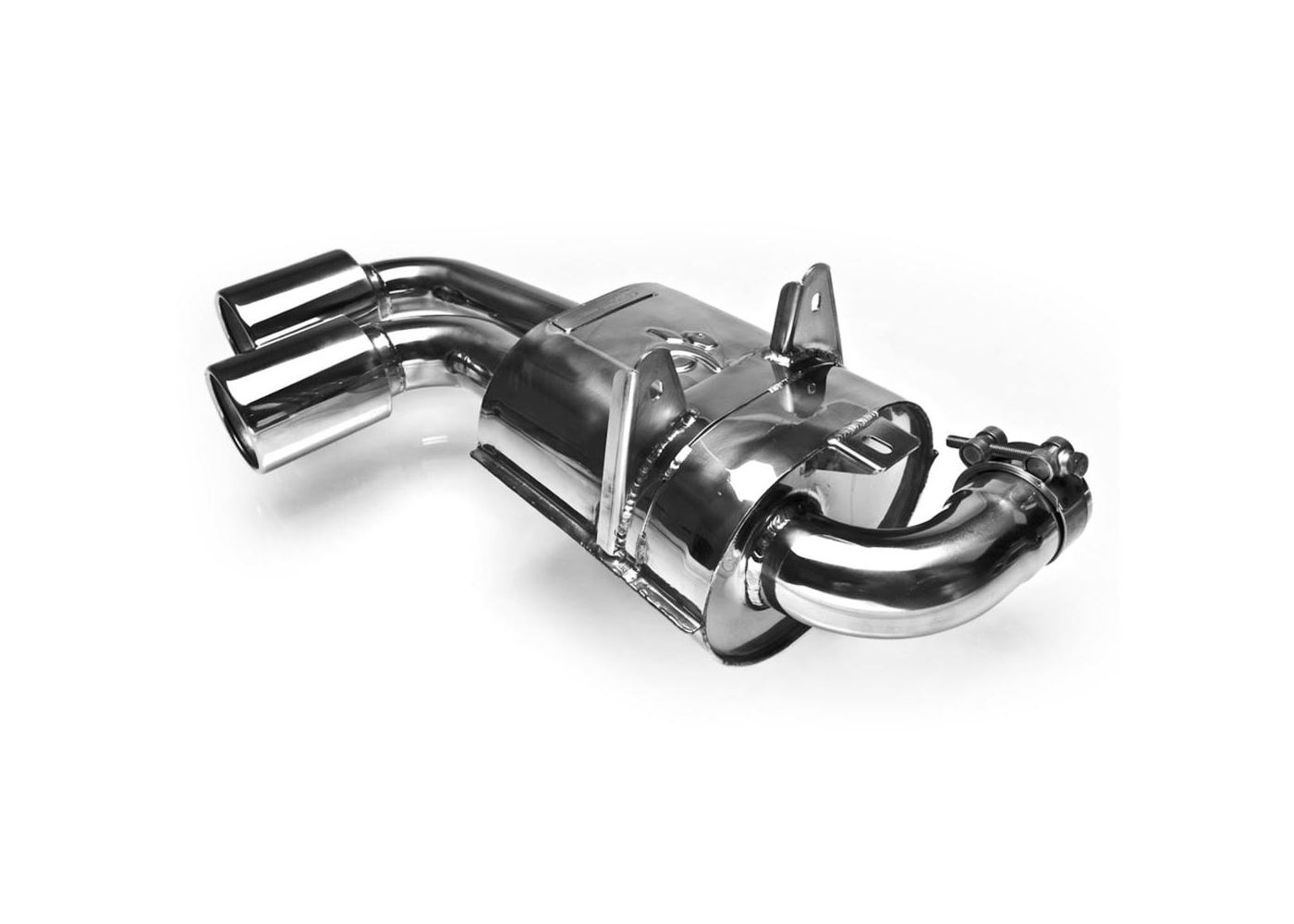 Best Exhaust Tubi Style Ferrari F430 Coupe/Spider Mufflers (No Valves