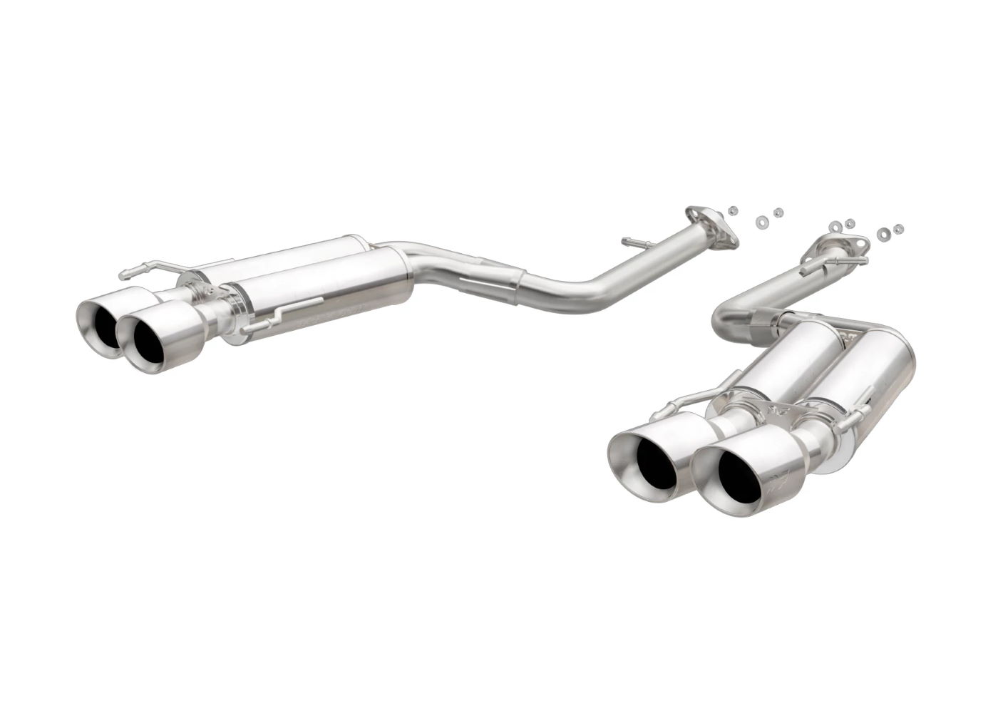 cat back performance exhaust system