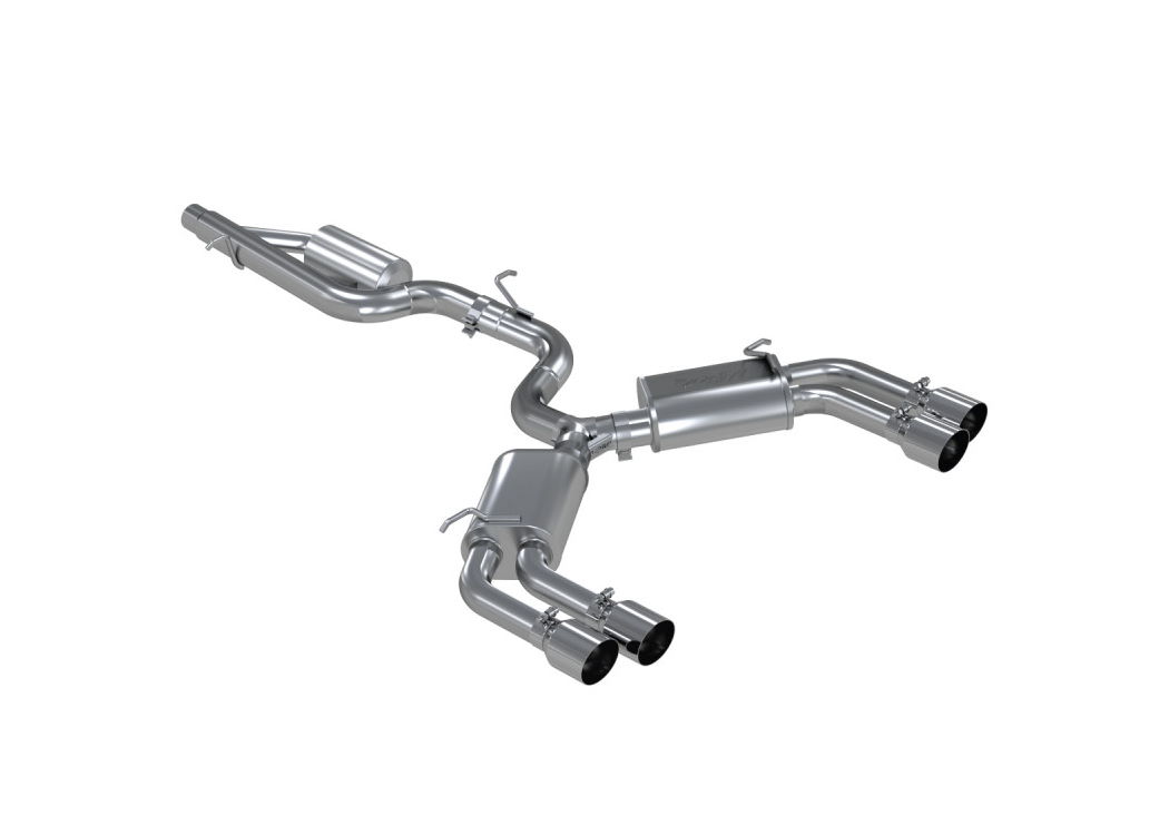 Best Exhaust MBRP Audi S3 8V Quattro Cat Back valveless exhaust with