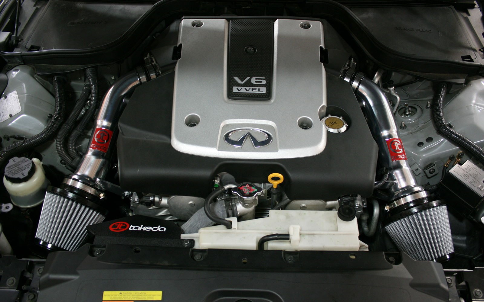 Best Exhaust aFe Power Infiniti G37 Q60 Coupe V63.7L Takeda Stage2 Cold Air Intake Pro DRY S