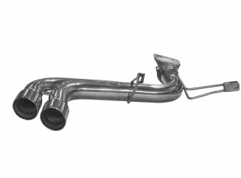 Ferrari F50 Rear Left Straight Pipe Muffler Delete Ferrari F50 Rear Left Straight Pipe Muffler Delete