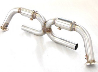 Porsche 997 Carrera Stainless Cat-delete X-pipe Porsche 997 Carrera Stainless Cat-delete X-pipe