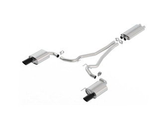 Ford Mustang GT 2015-2017 Cat-Back Exhaust System EC-Type road legal Australia Black Chrome
