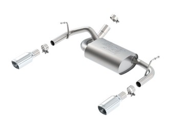 Jeep Wrangler JK 2 & 4 door 2012-2018 Axle Back Exhaust System ATAK w/ Polished tips Jeep Wrangler JK 2 & 4 door 2012-2018 Axle Back Exhaust System ATAK w/ Polished tips