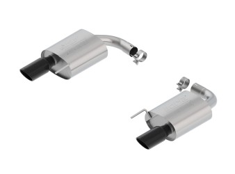 Ford Mustang GT 2015-2017 Axle-Back Exhaust System ATAK Black Chrome Ford Mustang GT 2015-2017 Axle-Back Exhaust System ATAK Black Chrome
