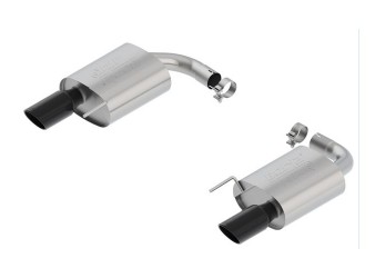 Ford Mustang GT 2015-2017 Axle-Back Exhaust System S-Type Black Chrome Ford Mustang GT 2015-2017 Axle-Back Exhaust System S-Type Black Chrome