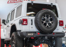 Jeep Wrangler JL 3.6L Axle-Back Exhaust System Touring Ceramic Black
