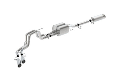 Ford F-150 2010-2014 Raptor Cat-Back Exhaust System Touring
