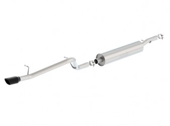 Jeep Wrangler JK 4-door 2012-2018 Cat-Back Exhaust System S-Type "Dirt Sport" w/ Black Chrome tip Jeep Wrangler JK 4-door 2012-2018 Cat-Back Exhaust System S-Type "Dirt Sport" w/ Black Chrome tip