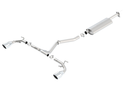 Cat-Back Exhaust System S-Type suitable for Subaru BRZ / Toyota 86 GT