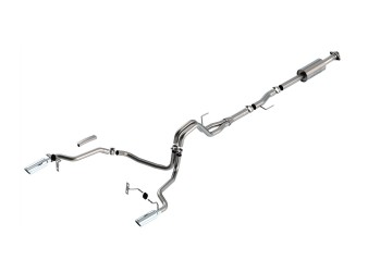 Ford F-150 2.7/3.5 V6 2021-on Cat-Back Exhaust System S-Type Ford F-150 2.7/3.5 V6 2021-on Cat-Back Exhaust System S-Type