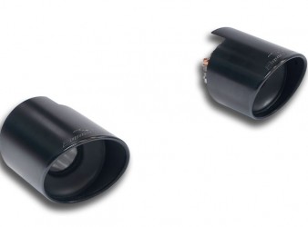 Endpipe kit Right - Left Black O120 suitable for BRZ / GT86 Endpipe kit Right - Left Black O120 suitable for BRZ / GT86