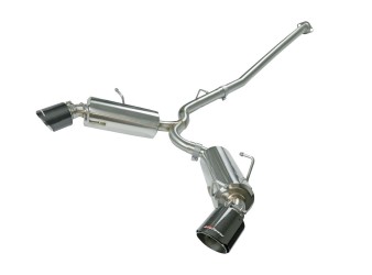 Takeda 2.5" Cat-Back Exhaust System for Toyota 86 Subaru BRZ (Carbon Fibre tips) Takeda 2.5" Cat-Back Exhaust System for Toyota 86 Subaru BRZ (Carbon Fibre tips)