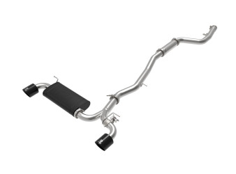 Takeda 3" to 2.5" Cat-Back Exhaust for Toyota GR Supra 3.0T Blk